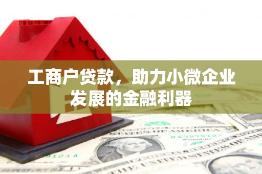 灵宝工商户贷款，助力小微企业发展的金融利器