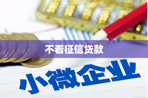 梧州不看征信贷款