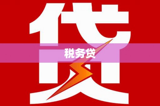 灵武税务贷