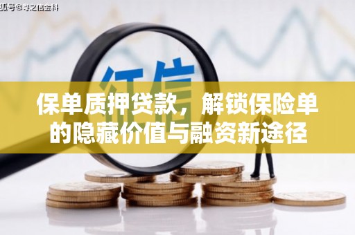 兴县保单质押贷款，解锁保险单的隐藏价值与融资新途径