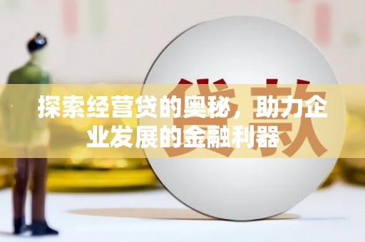 长白探索经营贷的奥秘，助力企业发展的金融利器