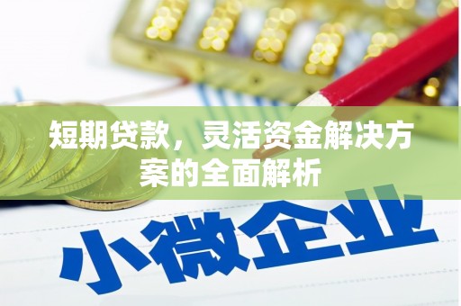 海州短期贷款，灵活资金解决方案的全面解析