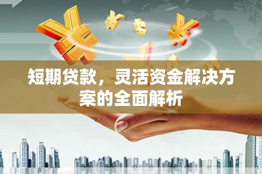 琼结短期贷款，灵活资金解决方案的全面解析