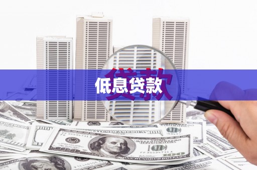 嵊州低息贷款