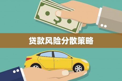 南宫贷款风险分散策略