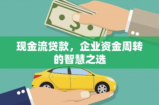 郁南现金流贷款，企业资金周转的智慧之选