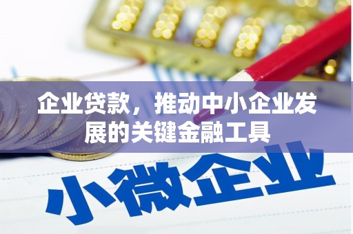 崖州企业贷款，推动中小企业发展的关键金融工具