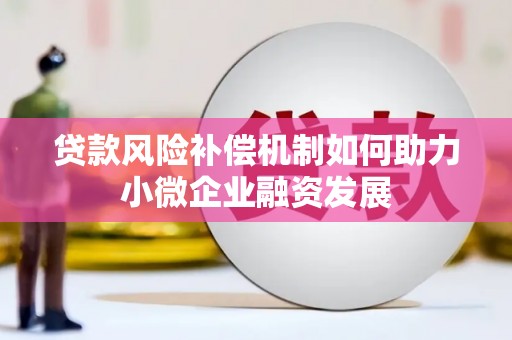 揭东贷款风险补偿机制如何助力小微企业融资发展