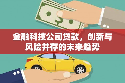 淄博金融科技公司贷款，创新与风险并存的未来趋势