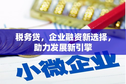 乌尔禾税务贷，企业融资新选择，助力发展新引擎