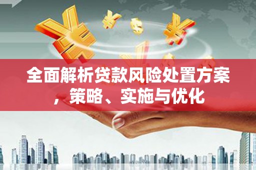 焉耆全面解析贷款风险处置方案，策略、实施与优化