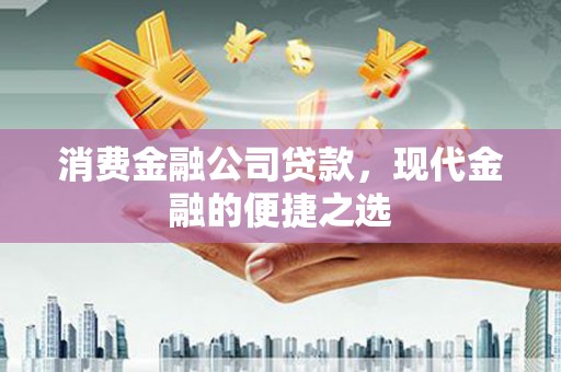 天镇消费金融公司贷款，现代金融的便捷之选