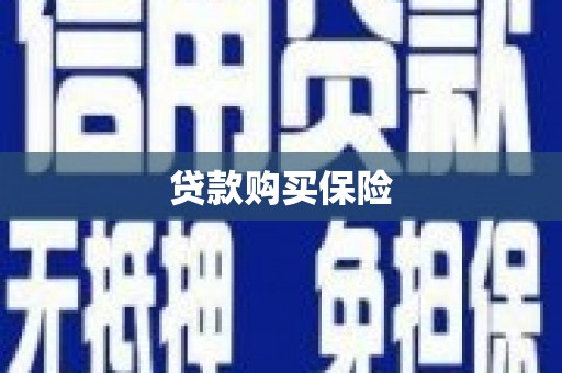 龙江贷款购买保险